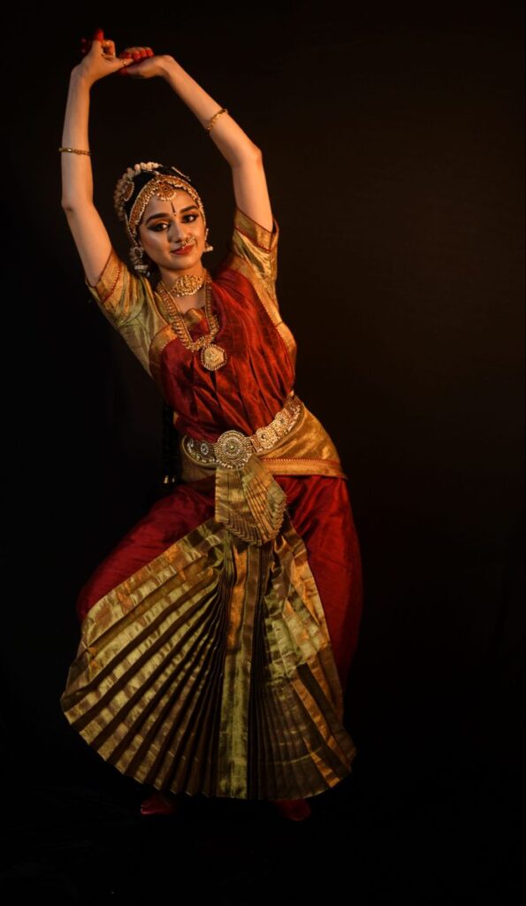Why Dance is the Best Activity for Kids – 7 Proven Benefits bharatanatyam red and gold costume